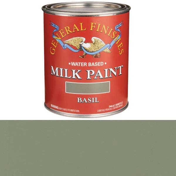 Milk Paint - Water Based - Color:Basil - Size:1 Quart